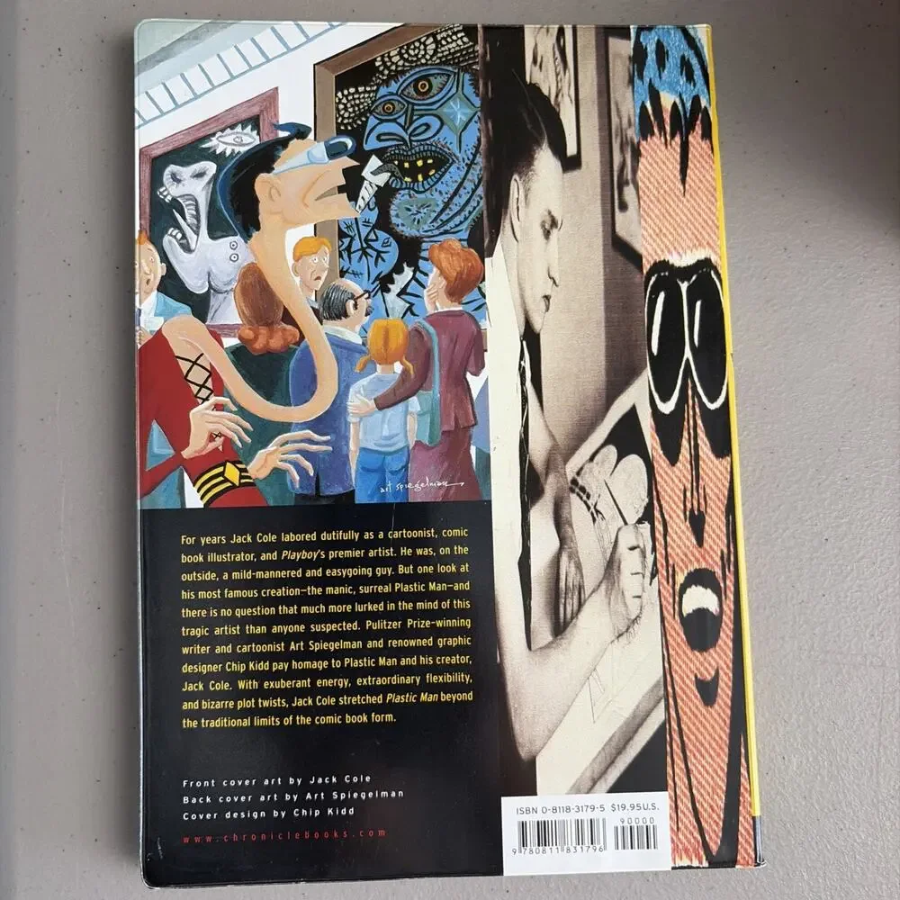 Jack Cole And Plastic Man by Art Spiegelman & Chip Kidd 2001 Softcover
